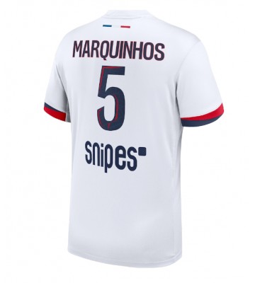 Paris Saint-Germain Marquinhos #5 Venkovní Dres 2025-26 Krátkým Rukávem