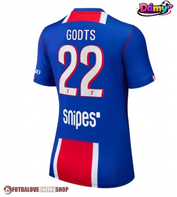 Paris Saint-Germain Mika Godts #22 Domácí Dres pro Dámy 2026-27 Krátkým Rukávem
