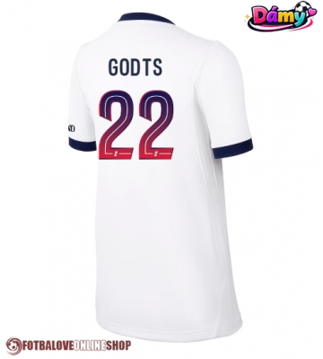 Paris Saint-Germain Mika Godts #22 Venkovní Dres pro Dámy 2026-27 Krátkým Rukávem