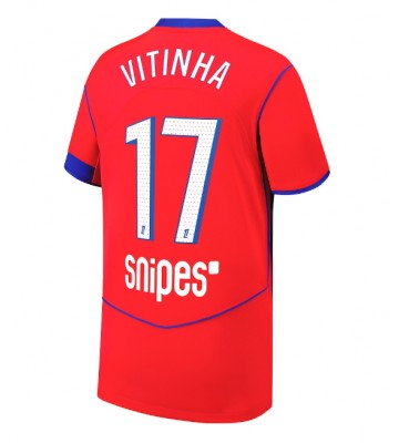 Paris Saint-Germain Vitinha #17 Alternativní Dres 2025-26 Krátkým Rukávem