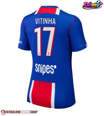 Paris Saint-Germain Vitinha #17 Domácí Dres pro Dámy 2026-27 Krátkým Rukávem