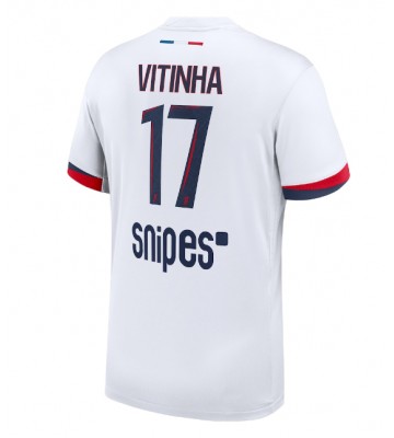 Paris Saint-Germain Vitinha #17 Venkovní Dres 2025-26 Krátkým Rukávem