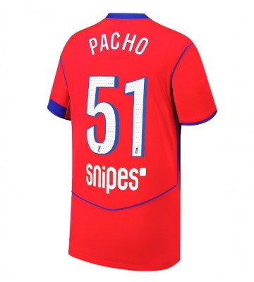 Paris Saint-Germain Willian Pacho #51 Alternativní Dres 2025-26 Krátkým Rukávem
