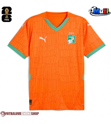 Pobřeží slonoviny Domácí Dres MS 2026 Krátkým Rukávem