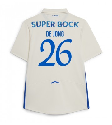 Porto Luuk de Jong #26 Alternativní Dres 2025-26 Krátkým Rukávem
