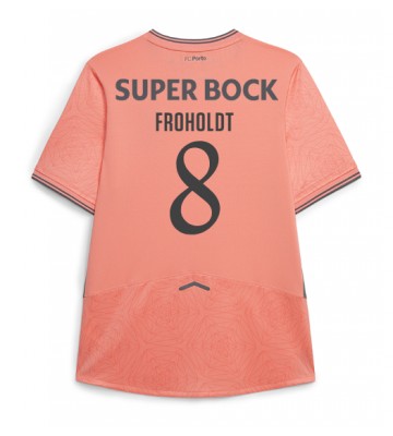 Porto Victor Froholdt #8 Venkovní Dres 2025-26 Krátkým Rukávem