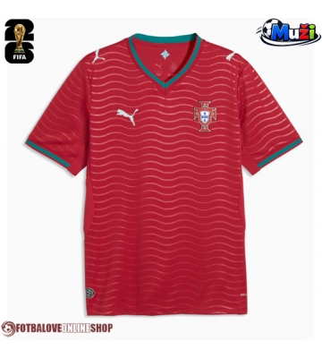 Portugalsko Domácí Dres MS 2026 Krátkým Rukávem
