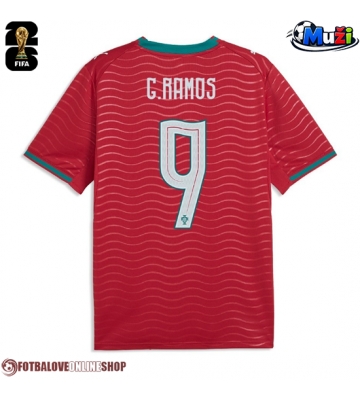 Portugalsko Goncalo Ramos #9 Domácí Dres MS 2026 Krátkým Rukávem