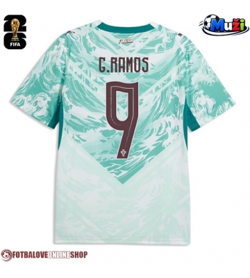 Portugalsko Goncalo Ramos #9 Venkovní Dres MS 2026 Krátkým Rukávem