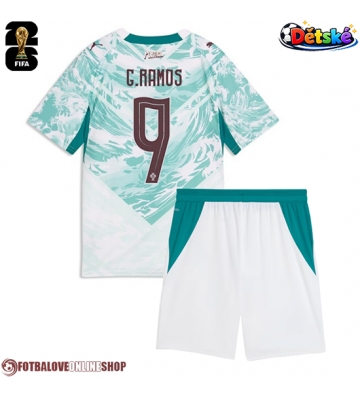 Portugalsko Goncalo Ramos #9 Venkovní dres komplet pro Děti MS 2026 Krátkým Rukávem (+ Krátké kalhoty)