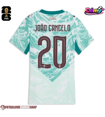Portugalsko Joao Cancelo #20 Venkovní Dres pro Dámy MS 2026 Krátkým Rukávem