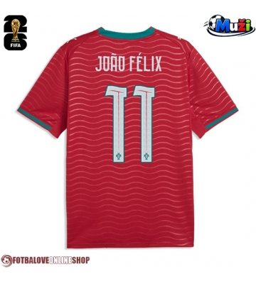 Portugalsko Joao Felix #11 Domácí Dres MS 2026 Krátkým Rukávem