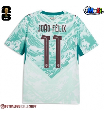 Portugalsko Joao Felix #11 Venkovní Dres MS 2026 Krátkým Rukávem