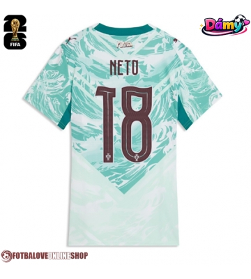 Portugalsko Pedro Neto #18 Venkovní Dres pro Dámy MS 2026 Krátkým Rukávem