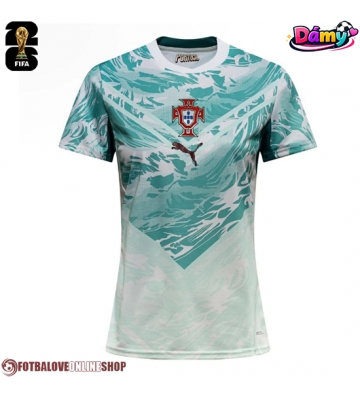 Portugalsko Venkovní Dres pro Dámy MS 2026 Krátkým Rukávem