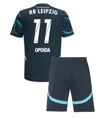 RB Leipzig Lois Openda #11 Alternativní dres komplet pro Děti 2024-25 Krátkým Rukávem (+ Krátké kalhoty)