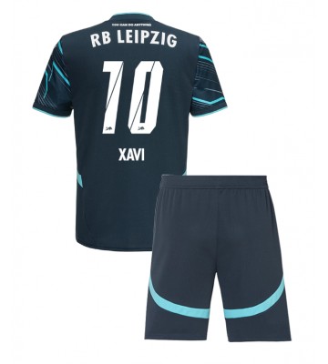 RB Leipzig Xavi Simons #10 Alternativní dres komplet pro Děti 2024-25 Krátkým Rukávem (+ Krátké kalhoty)