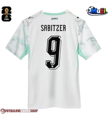 Rakousko Marcel Sabitzer #9 Venkovní Dres MS 2026 Krátkým Rukávem