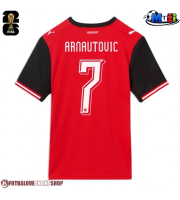 Rakousko Marko Arnautovic #7 Domácí Dres MS 2026 Krátkým Rukávem