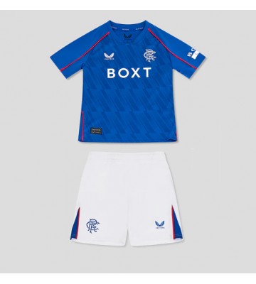 Rangers Domácí dres komplet pro Děti 2024-25 Krátkým Rukávem (+ Krátké kalhoty)