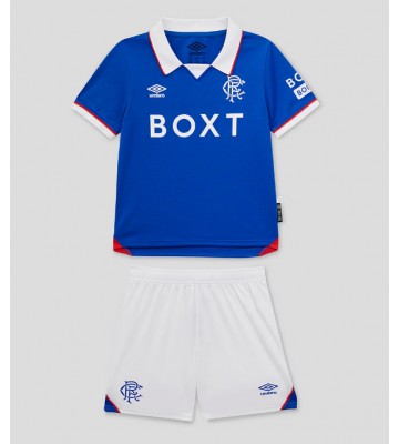 Rangers Domácí dres komplet pro Děti 2025-26 Krátkým Rukávem (+ Krátké kalhoty)