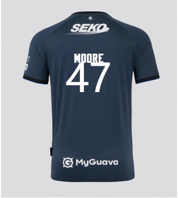 Rangers Mikey Moore #47 Alternativní Dres 2025-26 Krátkým Rukávem