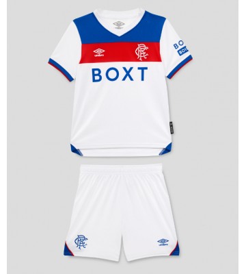 Rangers Venkovní dres komplet pro Děti 2025-26 Krátkým Rukávem (+ Krátké kalhoty)