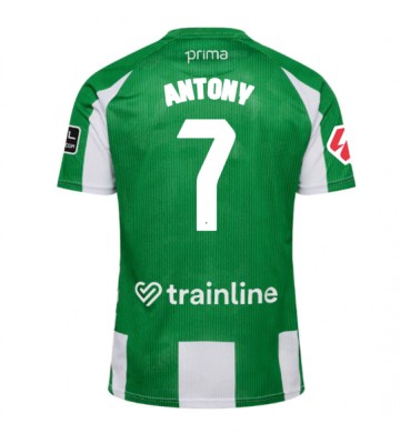 Real Betis Antony #7 Domácí Dres 2025-26 Krátkým Rukávem Real Betis Antony #7 Domácí Dres 2025-26 Krátkým Rukávem
