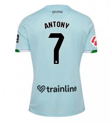 Real Betis Antony #7 Venkovní Dres 2025-26 Krátkým Rukávem Real Betis Antony #7 Venkovní Dres 2025-26 Krátkým Rukávem