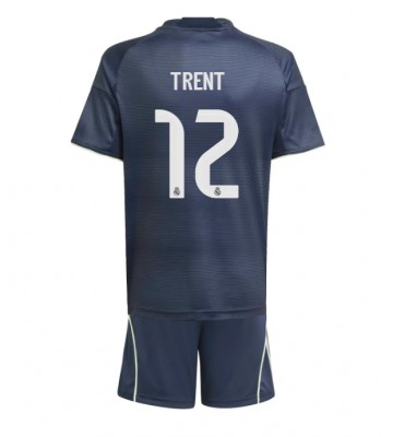 Real Madrid Alexander-Arnold #12 Venkovní dres komplet pro Děti 2025-26 Krátkým Rukávem (+ Krátké kalhoty)