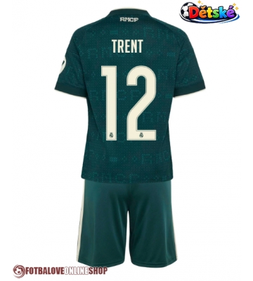 Real Madrid Alexander-Arnold #12 Venkovní dres komplet pro Děti 2026-27 Krátkým Rukávem (+ Krátké kalhoty)