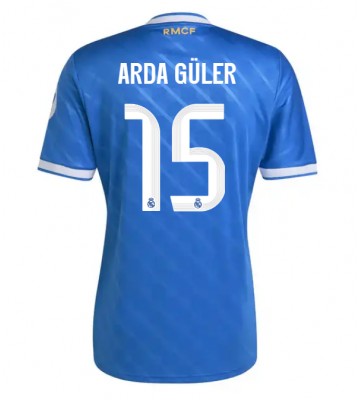 Real Madrid Arda Guler #15 Alternativní Dres 2025-26 Krátkým Rukávem