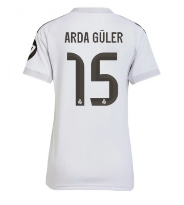 Real Madrid Arda Guler #15 Domácí Dres pro Dámy 2025-26 Krátkým Rukávem