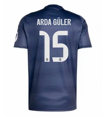 Real Madrid Arda Guler #15 Venkovní Dres 2025-26 Krátkým Rukávem