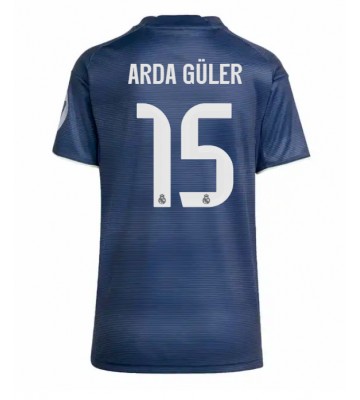 Real Madrid Arda Guler #15 Venkovní Dres pro Dámy 2025-26 Krátkým Rukávem