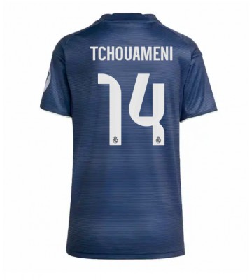 Real Madrid Aurelien Tchouameni #14 Venkovní Dres pro Dámy 2025-26 Krátkým Rukávem