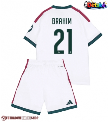 Real Madrid Brahim Diaz #21 Domácí dres komplet pro Děti 2026-27 Krátkým Rukávem (+ Krátké kalhoty)