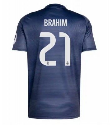 Real Madrid Brahim Diaz #21 Venkovní Dres 2025-26 Krátkým Rukávem