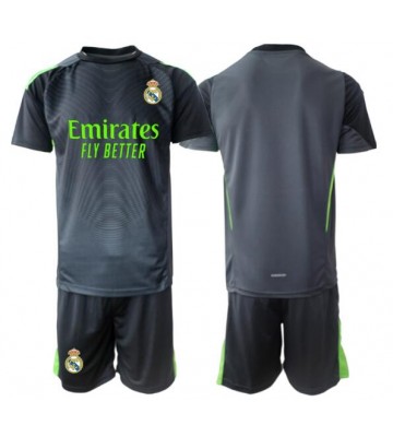Real Madrid Brankář Alternativní dres komplet pro Děti 2025-26 Krátkým Rukávem (+ Krátké kalhoty)