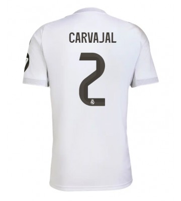 Real Madrid Daniel Carvajal #2 Domácí Dres 2025-26 Krátkým Rukávem