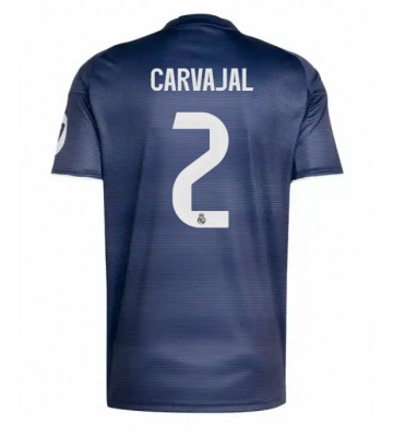 Real Madrid Daniel Carvajal #2 Venkovní Dres 2025-26 Krátkým Rukávem