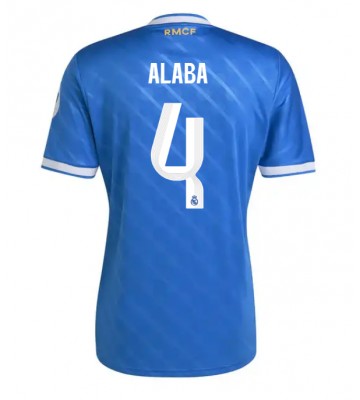 Real Madrid David Alaba #4 Alternativní Dres 2025-26 Krátkým Rukávem