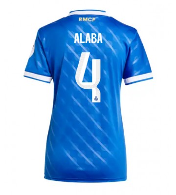 Real Madrid David Alaba #4 Alternativní Dres pro Dámy 2025-26 Krátkým Rukávem