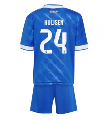 Real Madrid Dean Huijsen #24 Alternativní dres komplet pro Děti 2025-26 Krátkým Rukávem (+ Krátké kalhoty)