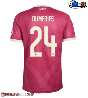 Real Madrid Denzel Dumfries #24 Alternativní Dres 2026-27 Krátkým Rukávem