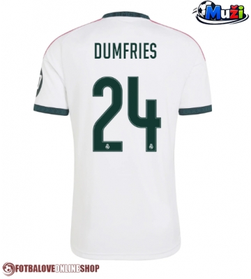Real Madrid Denzel Dumfries #24 Domácí Dres 2026-27 Krátkým Rukávem