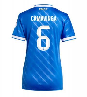 Real Madrid Eduardo Camavinga #6 Alternativní Dres pro Dámy 2025-26 Krátkým Rukávem