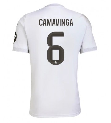 Real Madrid Eduardo Camavinga #6 Domácí Dres 2025-26 Krátkým Rukávem