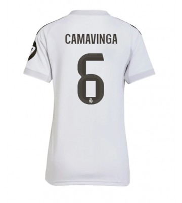 Real Madrid Eduardo Camavinga #6 Domácí Dres pro Dámy 2025-26 Krátkým Rukávem