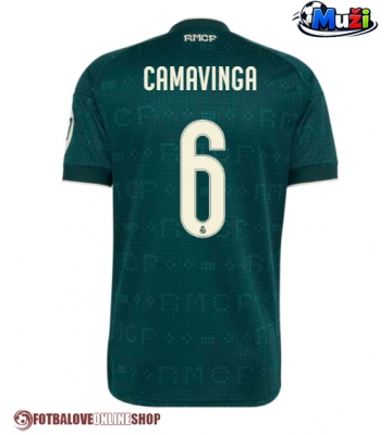 Real Madrid Eduardo Camavinga #6 Venkovní Dres 2026-27 Krátkým Rukávem